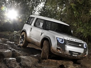 Land Rover przyszłości zaprezentowany na Targach Motoryzacyjnych we Frankfurcie.